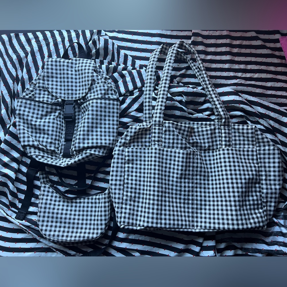 BAGGU Gingham Bundle of 3!